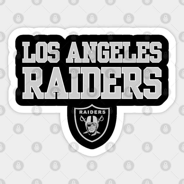 LA RAIDERS Sticker by capognad